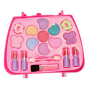 Children Girls Pretend Play Kit Cosmetic Carrying Bag Set Beauty Set Xmas