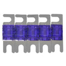 5pcs Nickel Plated Car Audio 32V AFS Mini ANL Fuses Auto Stud Fuses (100A)