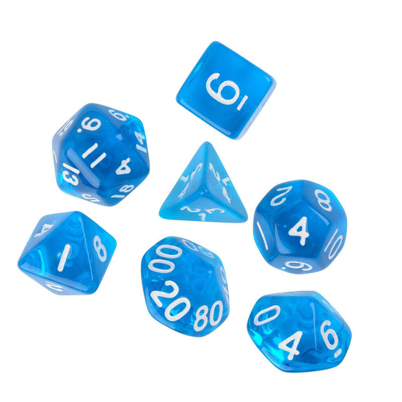 14pcs/set Polyhedral Dice D4 D6 D8 D10 D12 D20 Dice for Dungeons and Dragons