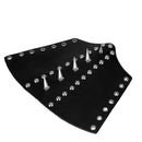 Unisex Archery Arm Guard Pu Leather Punk Spike Bracelet Steampunk Wristband