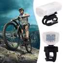 Mountain Bike Headlight USB Rechargeable Super Bright Riding Tool (White)