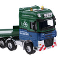 1:50 Scale Engeering Car Series Flatbed Trailer+Excavator for Kids Toys Gift
