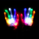 Colorful Led Gloves Skeleton Flashing Light Up For Kids Teenager Children N O2B3