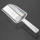 5X(3 piece Pallet Ice scraper shape plastic scoop - Transparent R2P7)