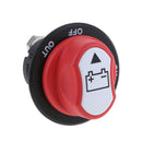 Battery Power Cut Off Switch Isolator for Marine Boat Car Vehicle 100A Red
