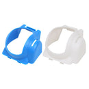 2 Pieces Drone Lens Sun shade for Mavic Pro Cap Spare Parts White+Blue