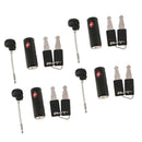 4 Pieces TSA Approved Luggage Locks with Key for Travel -Lock w/ Keys 8 Pack