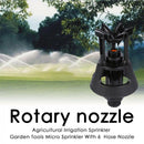 Agricultural Tool Spray Head Garden Irrigation Rotary Sprinkler With 6 Nozzles