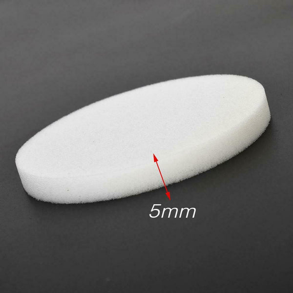 10pcs Round Latex Sponge Cosmetic Cleansing Puff Powder Liquid Remover (M) A#S