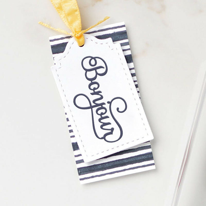 French Alphabet Cutting Die for DIY Scrapbooking Embossing Die Cuts (H4839)