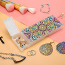 DIY Mandala Special Shaped Diamond Painting Stationery Box Pencil Case Gift