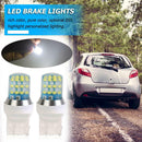 2x T20 3157 7443 Strobe Flash 24SMD LED Bulbs for Car Brake Turn Signal Light