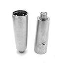 2pcs/set Male To Female Microphone Jack Adapter 3P XLR To  Metal Connectors