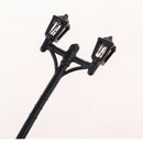 6.5 Cm Height Road Led Light Train Double Headed Lamppost Decors