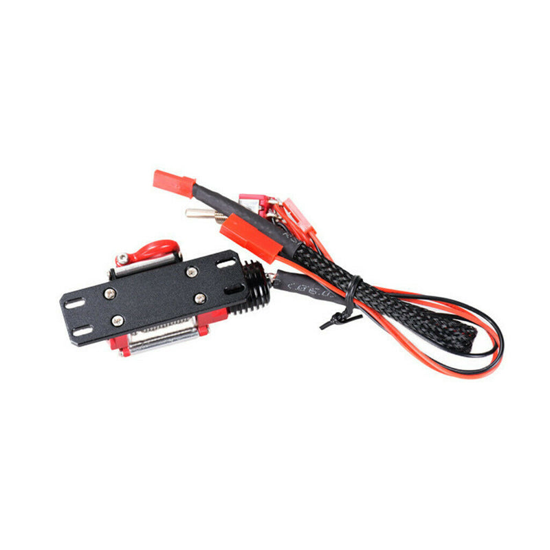 RC Crawler Simulated Winch Switch Steel Wire Retractor For 1/10 -4 Car
