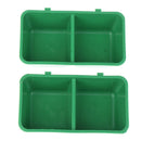 1pc  Feeding Cup Plastic Bird Pigeons Cage Water Food FeederB Hn