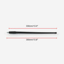 Plastics Black 13-inch Receiving Antenna for Jeep Herdsman 2007-2018