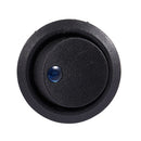 5x 12V LED Dot Light Car Boat Round Rocker ON/OFF SPST Switch Color:Blue S4Q8