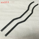 RC 1/10 Stainless Steel Chassis Frame Rails set for Axial SCX10 II Crawler Cars
