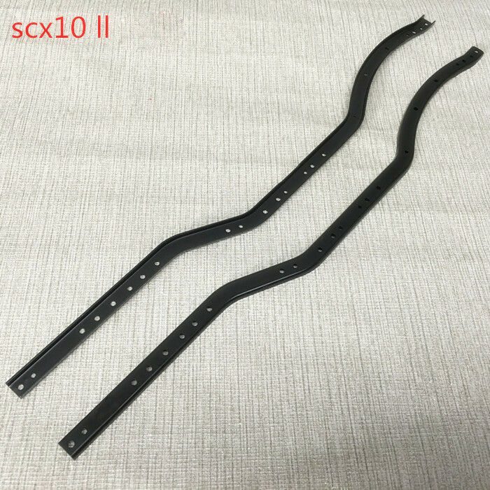 RC 1/10 Stainless Steel Chassis Frame Rails set for Axial SCX10 II Crawler Cars