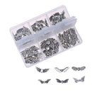 60pcs Butterfly Angel Wings DIY Decor Charm Jewelry Pendant Chain Necklace