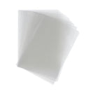 60-pack L-Type Clear Plastic Document Folder A4 Binder Pockets Easy to Carry