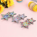 3pcs Full Drill Diamond Painting Hair Clip Stars DIY Rhinestone Hairpins