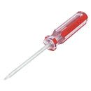 Red Clear Plastic Handle 2mm Magnetic Tip Spanner Screwdriver Y2P8