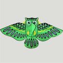 110cm Flying Kite Colorful Cartoon Owl with Kite Line Kids Outdoor TMO