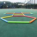 Fun Sponge Jump Lattice Sports Jump Ladder Outdoor Parent-Child Game Jump T