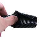 20 Ft 3/4 inch Split Wire Loom Conduit Polyethylene Tubing Black Color Slee