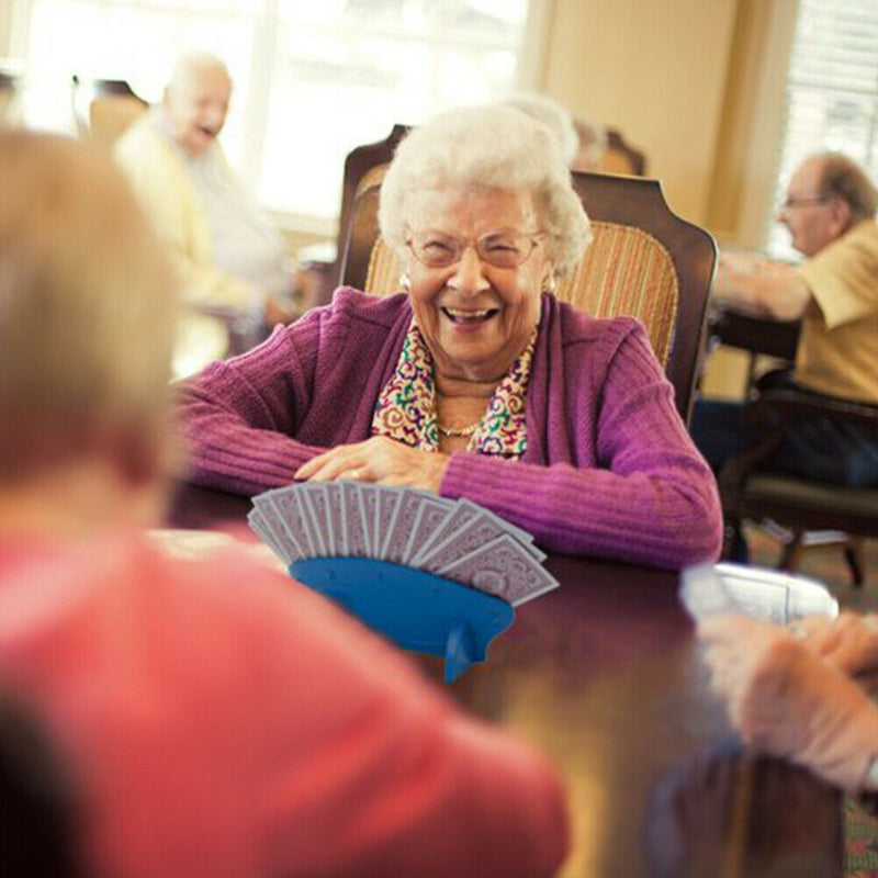 Lazy Poker Party Hands Free Portable Playing Card Holder Game Organizes