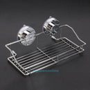 Suction Cup Shower Shelf Holder Organizer Storage Rack For Kitchen Bathroom