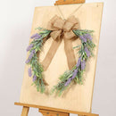 Artificial Garland 18 '' Wreath Door Farmhouse Showcase Wedding Party Decor