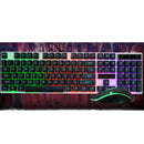 Premium USB Wired  Gaming 104 Keys Keyboard Mouse Sets RGB Backlight (Pack of 1)