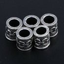 5Pcs Viking Bread Beads Hair Accessories - Viking Small Beard Beads Celtic
