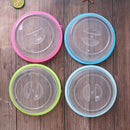 Stacking Refrigerator Food Dish Fresh-keeping Lid Dustproof Clear Splatter Co Kw