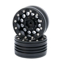 Scx10 Trx-4 1.9 Inch Beadlock Aluminum Beadlock Wheel Rims Set for 1/10 TRX