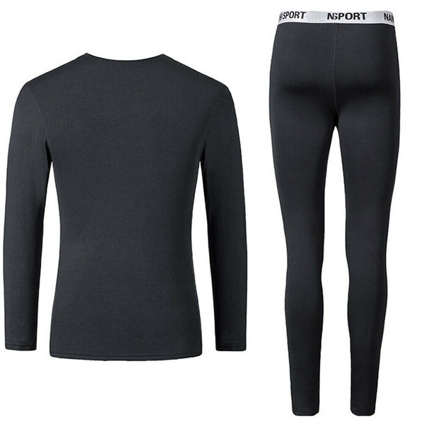 2pcs Seamless Fleece Clothes Set Letter Men Fitness Tops Pants (Black 2XL) A#S