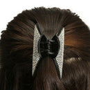Fashion Glitter Diamond Women Lady Hair Clip Claw Grip Butterfly E1H1