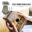 8 Keys Kalimba Thumb Piano DIY Replacement Parts Musical Instrument Accessories