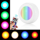6Pcs/Set Rgb Led Night Light Wireless Remote Controller Rgbw 12 Color Dimma