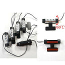 4x3 LED RGB Car Interior Atmosphere Footwell 12V Light Decor Charger