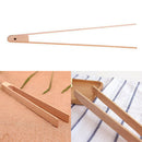 Wood Toast Tong Wooden Toaster Bagel Bacon Sugar Ice Tea Tongs Kitchen