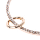 DIY Ring Design Metal Rhinestone Purse Handle for Bag Making Handle Replacement
