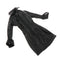 Female Clothing 1/12 Women Black Long Leather Coat for Scarlet