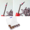 182pcs/Set Car A/C Air Conditioning R134a Valve Core Assortment+Remover Tool