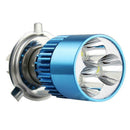 3Pcs Three Claw H4 LED Light for Motorcycle Motorbike Headlight Lamp DC 12V zxv