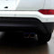 2.5inch Car Exhaust Muffler Tip Dual Square Outlet Silencer Tail Pipe Steel E6Q2
