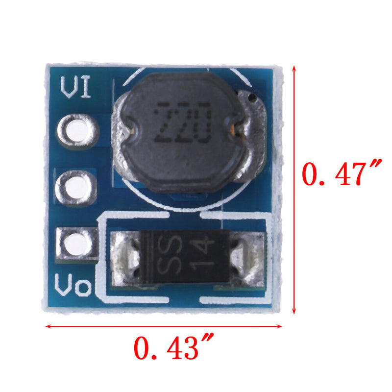 DC-DC 1.8V 2.5V 3V 3.3V 3.7V To 5V step up power voltage boost converter boar SE